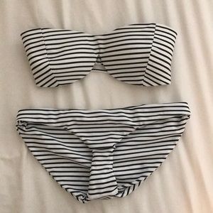 Striped Mikoh Swimsuit